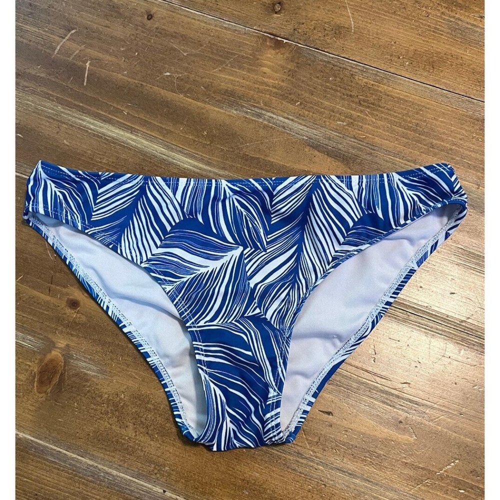 Bikini Bottoms ~ Blue & White ~ Size Medium